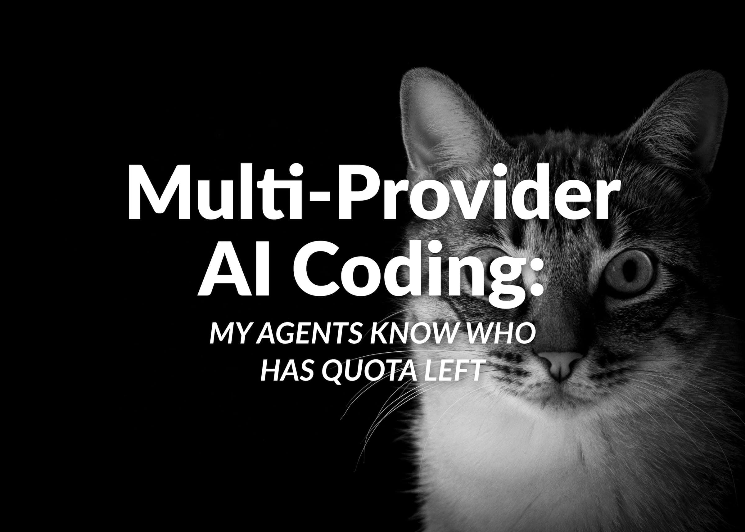 Multi-Provider AI Coding: My Agents Know Who Has Quota Left featured image