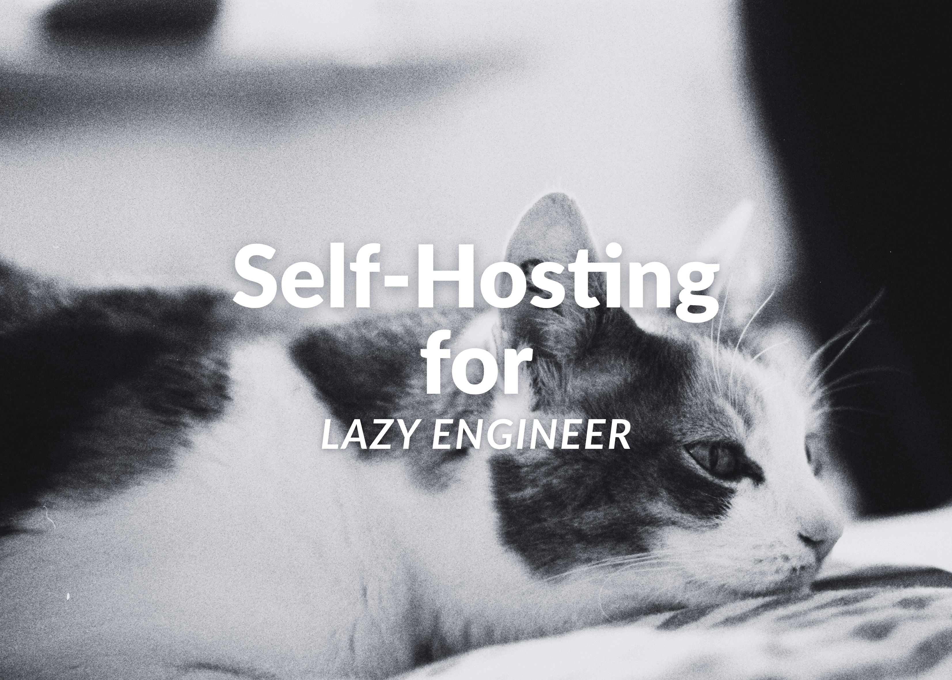 My Lazy Self-Hosting Setup: Where Everything Just Works