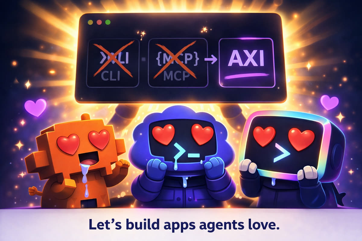 AXI, the Agent eXperience Interface, replacing CLI and MCP